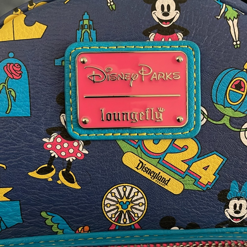 Loungefly Disney Parks 2024 exclusive backpack - Picture 9 of 14
